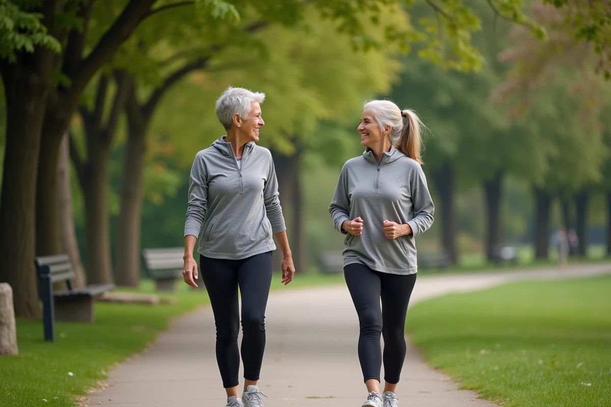 Deux femmes discutant lors d