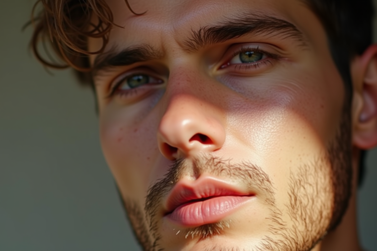 acné visage